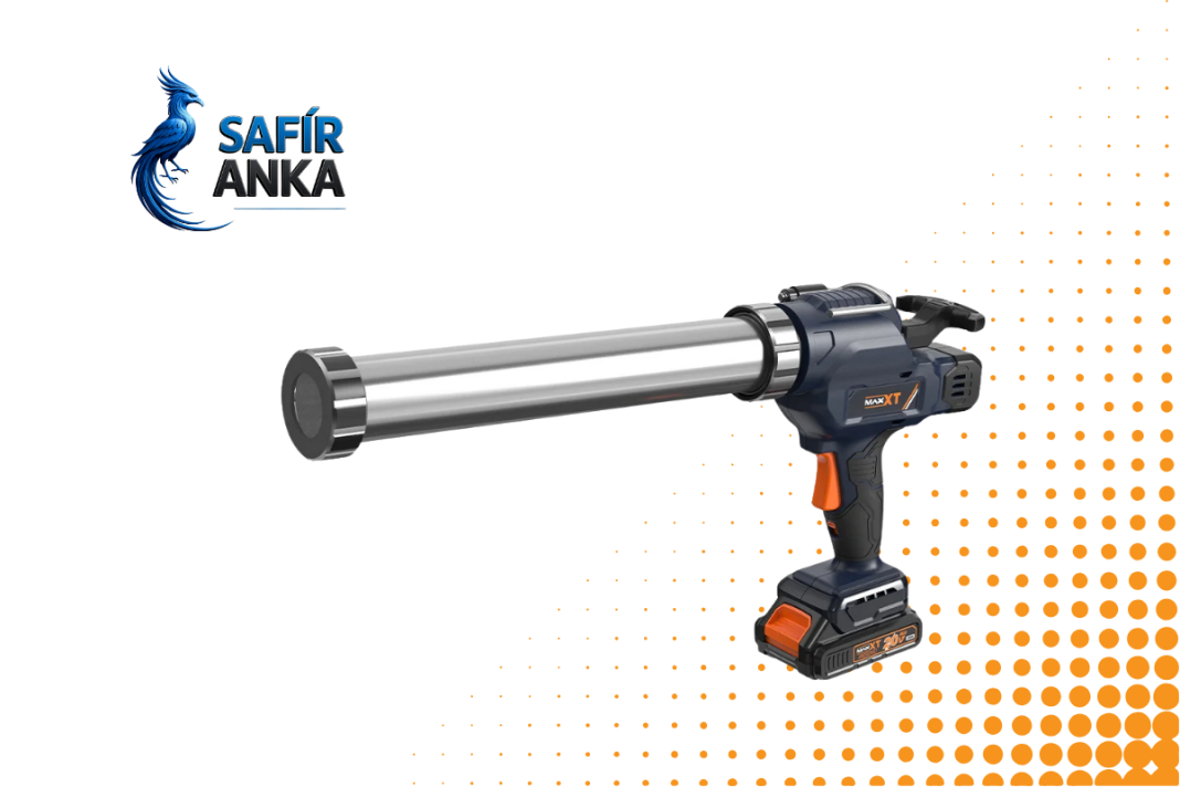 MaxXT Alüminyum Tutuculu Kablosuz Mastik Tabancası MDCG20V2