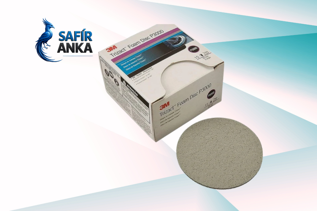 3M Trizact Hookit 50414 Süngerli İnce Finisaj Diski