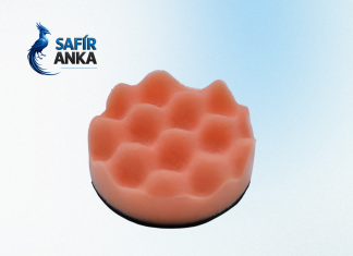 Befar Plus Cırtlı Waffle Polisaj Süngeri