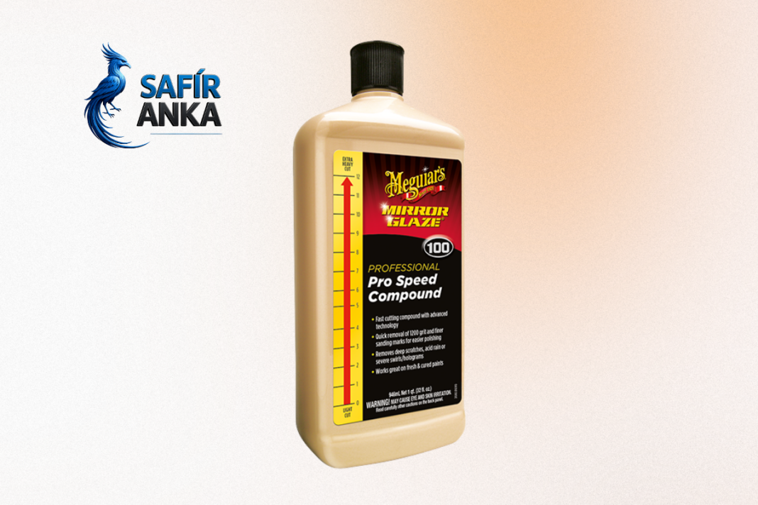 Mirror Glaze® Pro Speed Compound Çizik Çıkarıcı Pasta 946 ML.