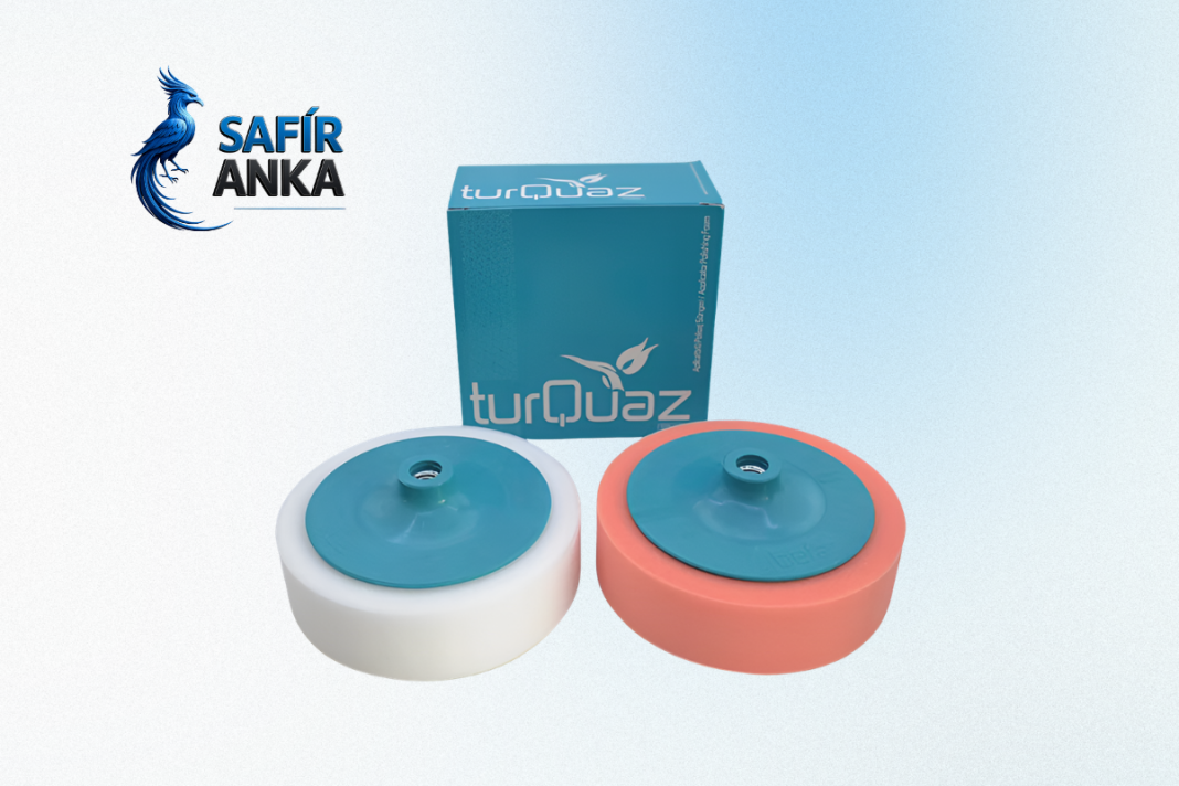 TURKUAZ APLİKATÖRLÜ POLİSAJ SÜNGERİ